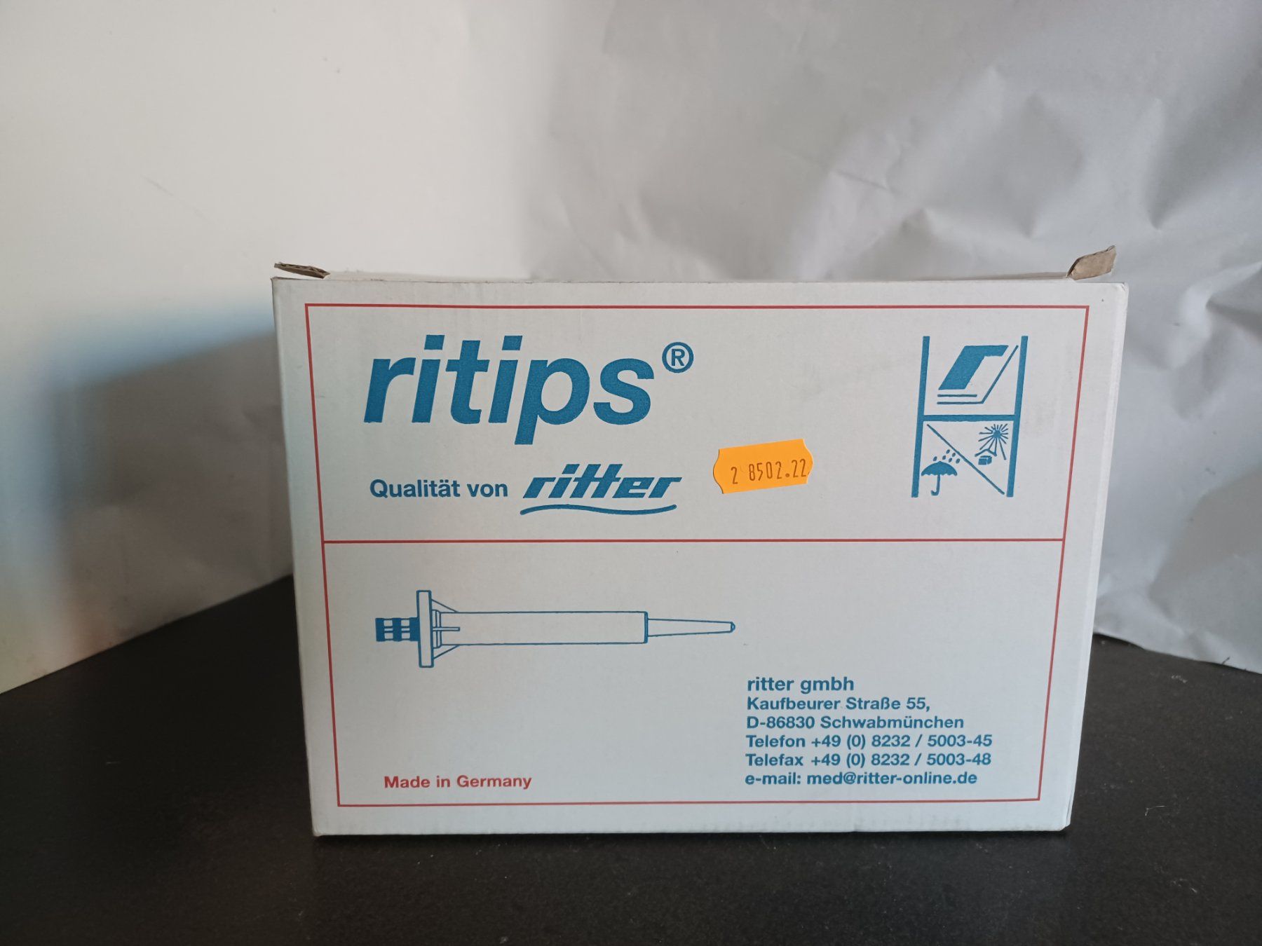 Medizinaltechnik: Ritips Ritter 0,05ml – Neu und originalverpackt aus Schupfart von philippb06