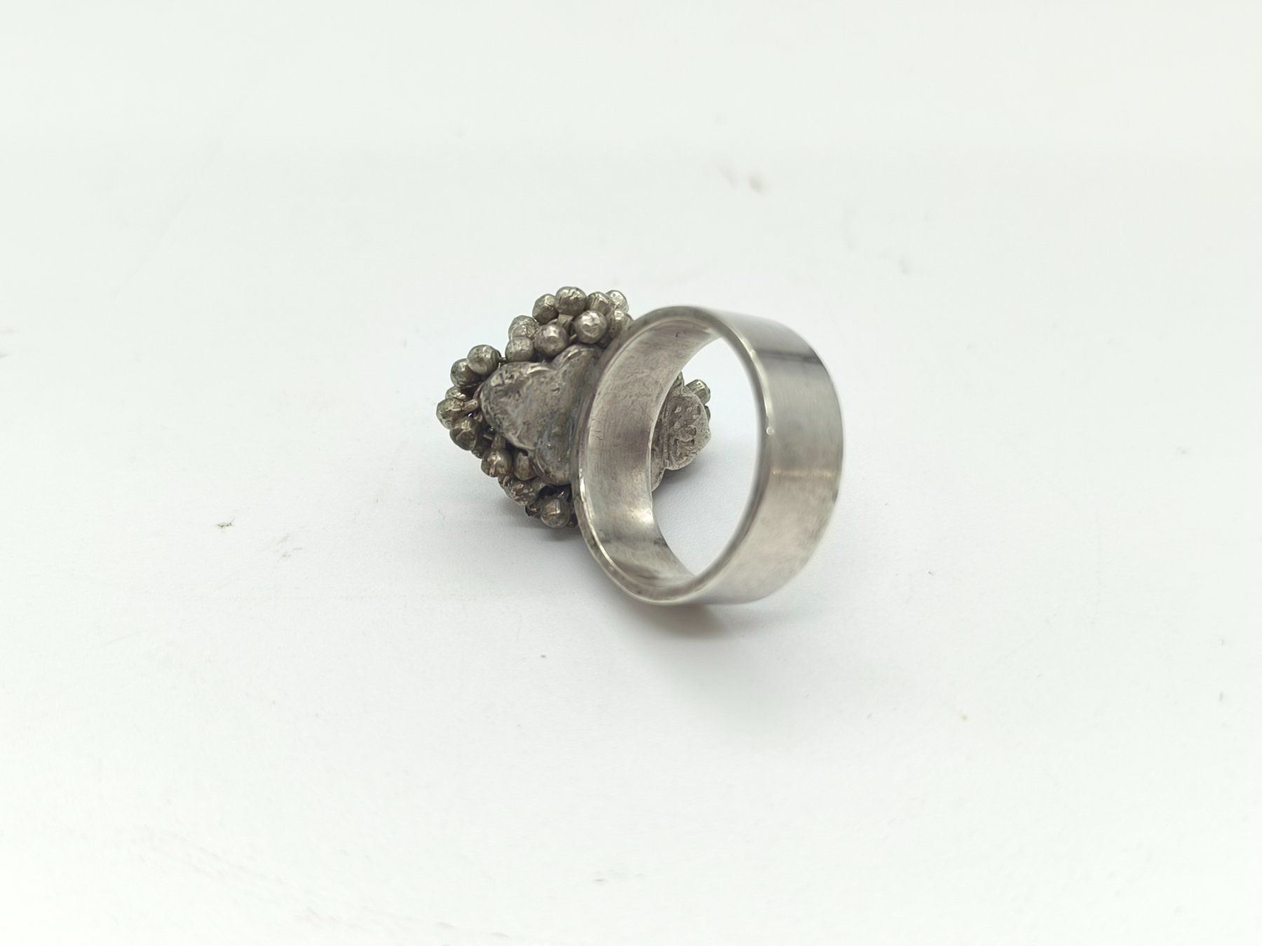 Anelli: Vintage 800 Silber Ethno Statement Ring 14,7g Gr. 56 – Usato da Rüti ZH venduto da Restwert_Rueti_ZH 3