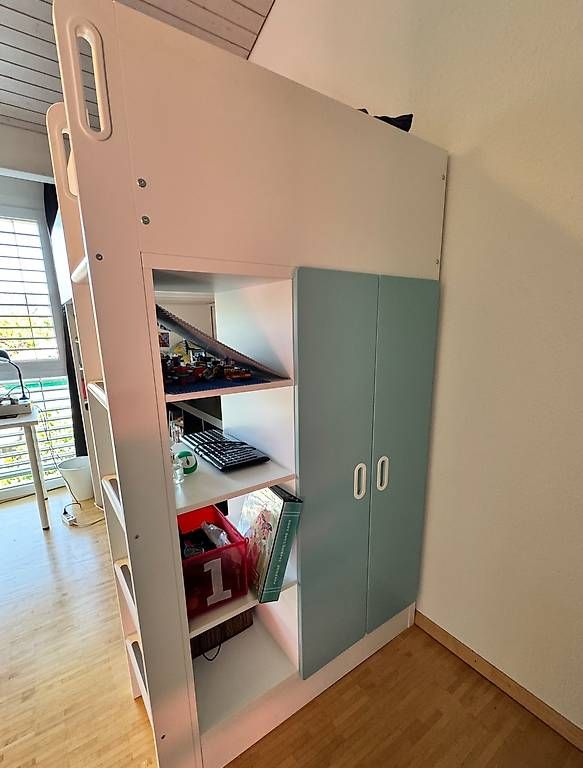 Ikea Letti: Kinder-Hochbett mit Schreibtisch & Schubladen – Usato da Mellingen venduto da galway-dancer 3