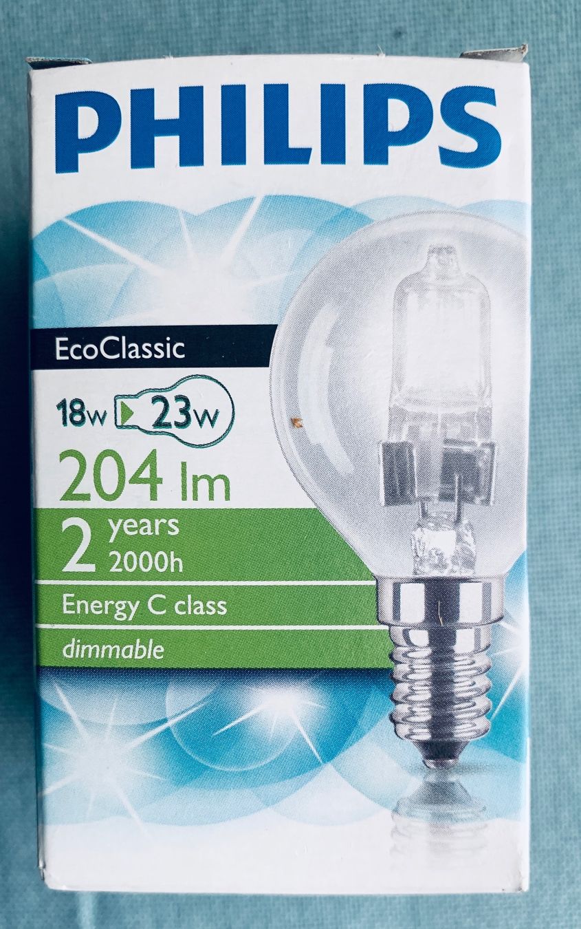 Philips Lampade: Glühbirne, PHILIPS, EcoClassic, E14 – Nuovo e nell'imballaggio originale da Bern venduto da Flora.Sonea