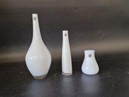 IKEA 3x Blumenvasen Weiss