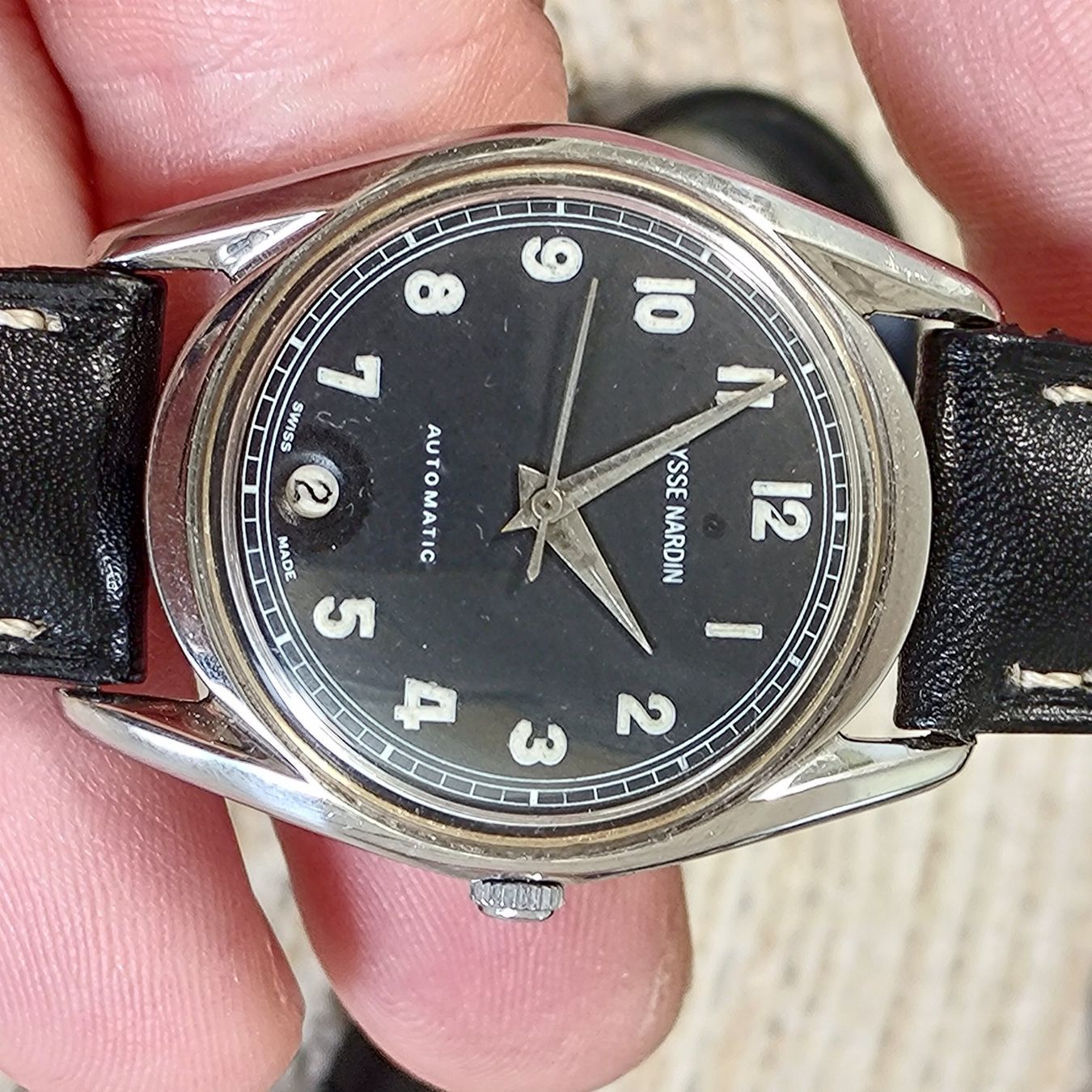 Ulysse Nardin Uhren: Ulysse Nardin Automatic Vintage Herrenuhr,! – Gebraucht aus Uznach von ovi_v66j