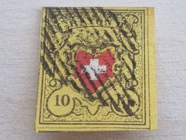 Rayon 16II, breitrandig mit Bogenrand, ab 1.-