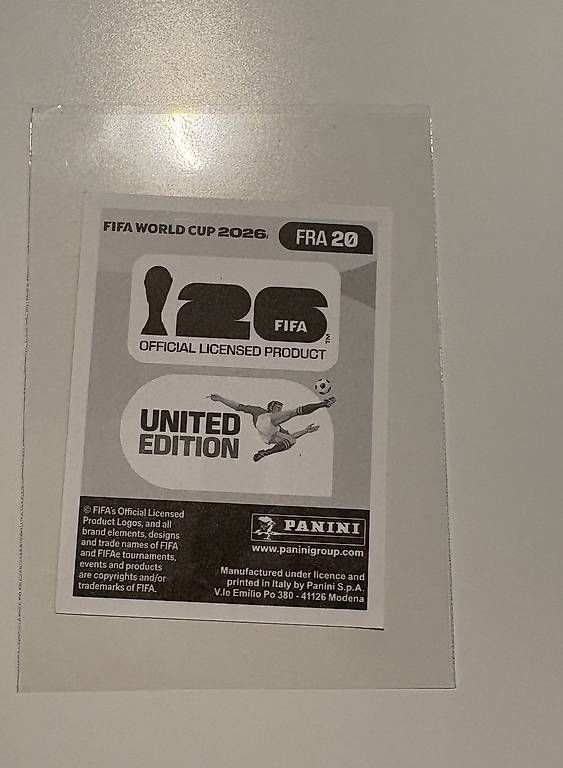 Carte collezionabili: KYLIAN MBAPPE PANINI WC 2026 – Usato da Zürich venduto da rub_87sh 1