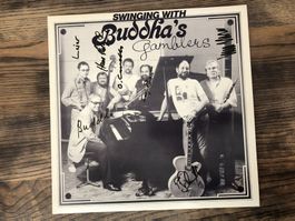 LP Vinyl Buddha's Gamblers Schallplatte signiert Swiss Jazz