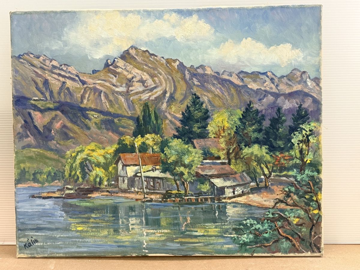 Dipinti: Max Kälin - Ölgemälde – Usato da Solothurn venduto da NUVICO 1