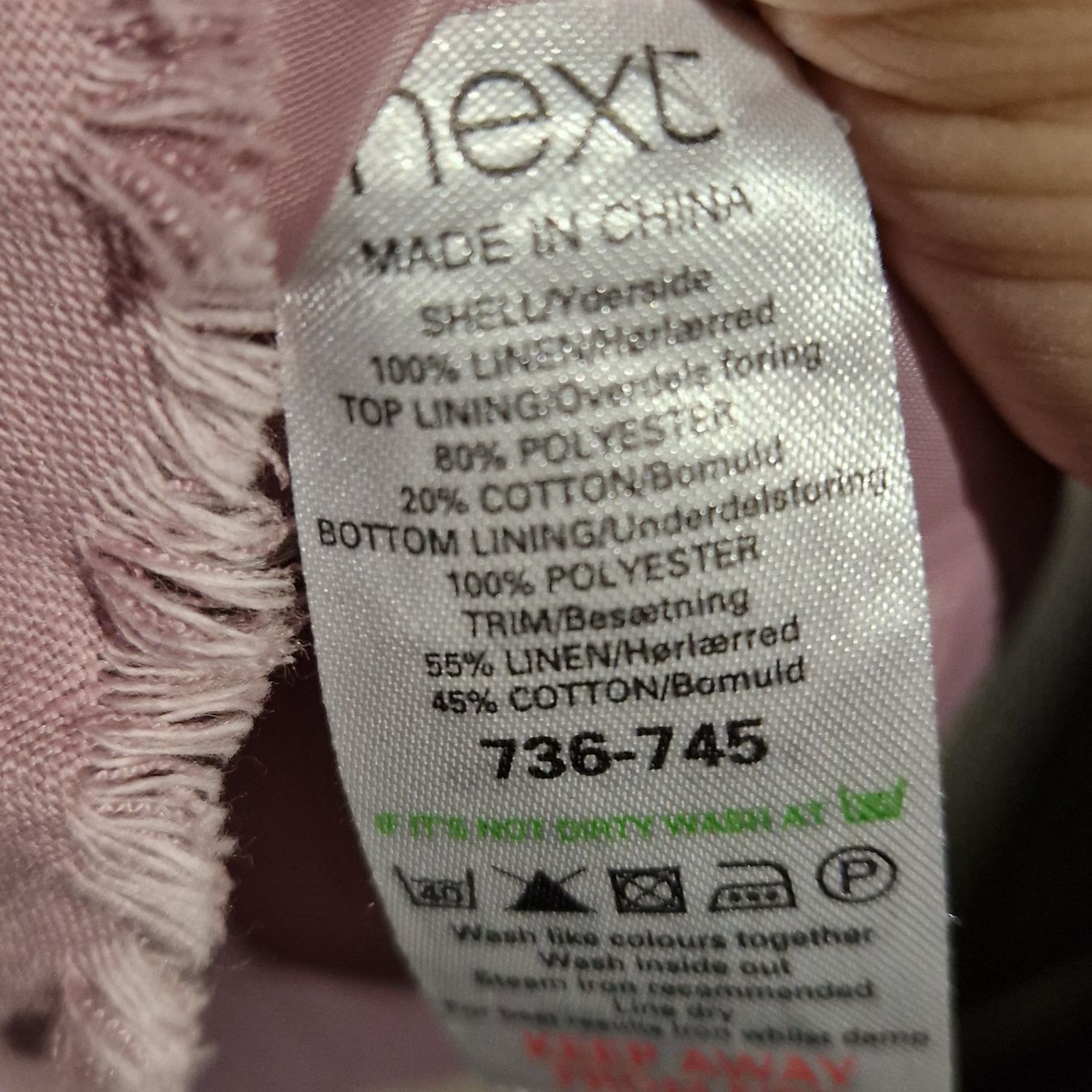 Next Kleider: Next Leinenkleid, Grösse 36, rosa ! – Gebraucht aus Gränichen von sunchi07 4