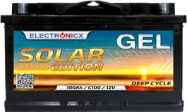Electronicx Solarbatterie 100 AH 12V