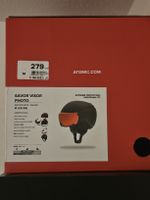 Atomic Savor Visor Photo Skihelm, Schwarz, Gr. M (55-59)