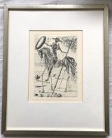 Salvador Dalí (1904-1989) - Radierung - "Don Quixote"