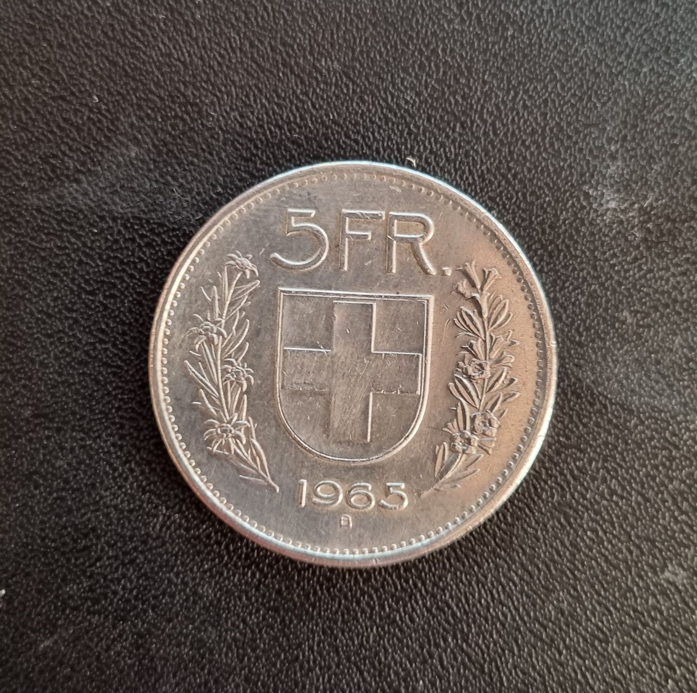 Alle Münzen: 5 Franken 1965 – Gebraucht aus Embrach von rezh