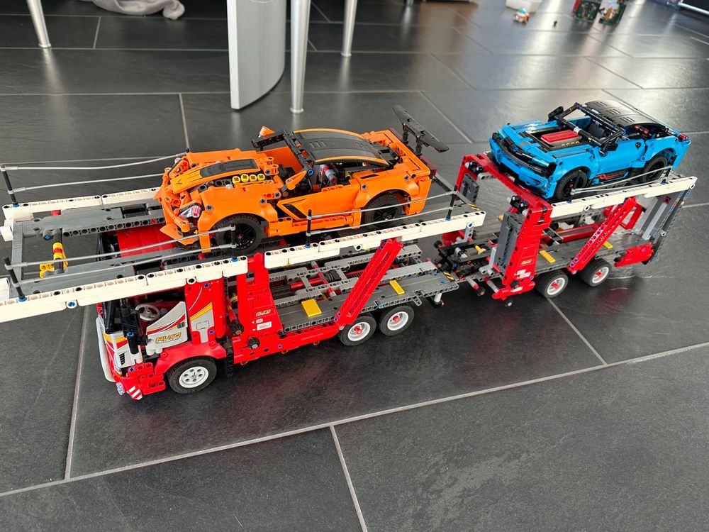 LEGO Technic - Autotransporter - 42098 - Chevrolet Corvette | Kaufen ...