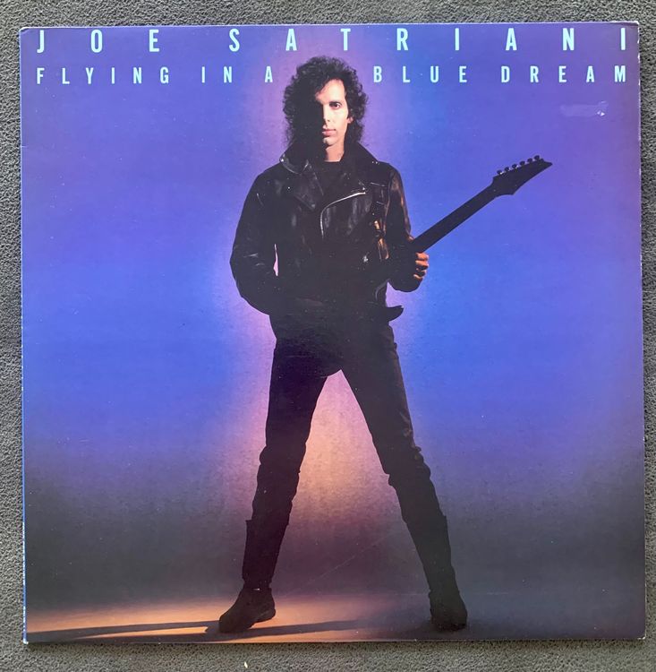 JOE SATRIANI „Flying In A Blue Dream“ VINYL LP RAR OIS (Gebraucht) in ...