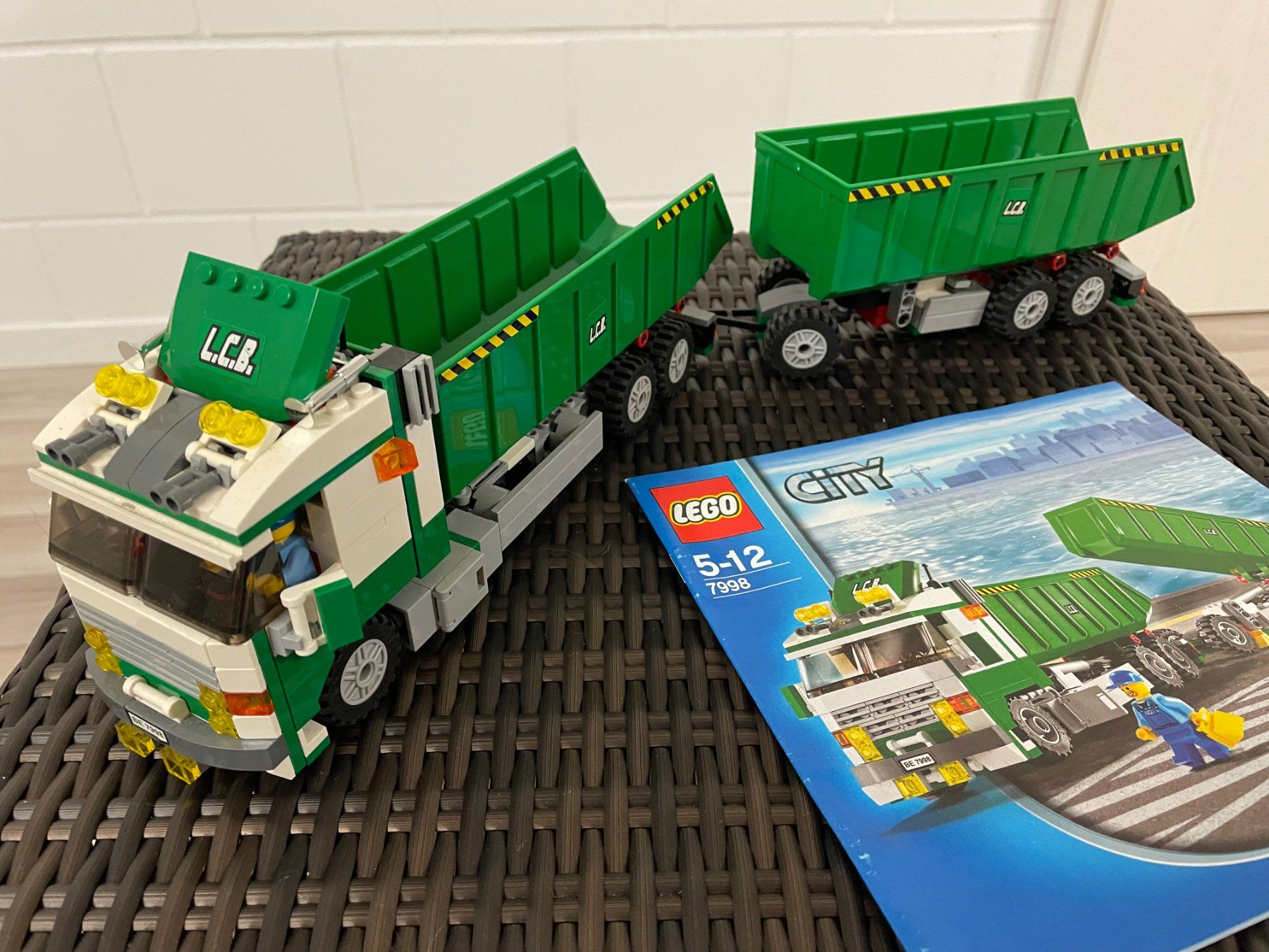 Lego City Kippsattelzug 7998 mit Originalanleitung. (Gebraucht) in ...