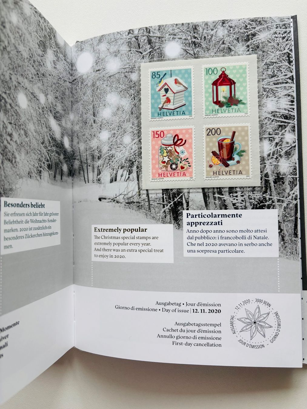 Tutti i francobolli: 2020 Jahrbuch Schweizer Briefmarken postfrisch ** Kat. 170.- – Nuovo e nell'imballaggio originale da Müswangen venduto da buyin 1