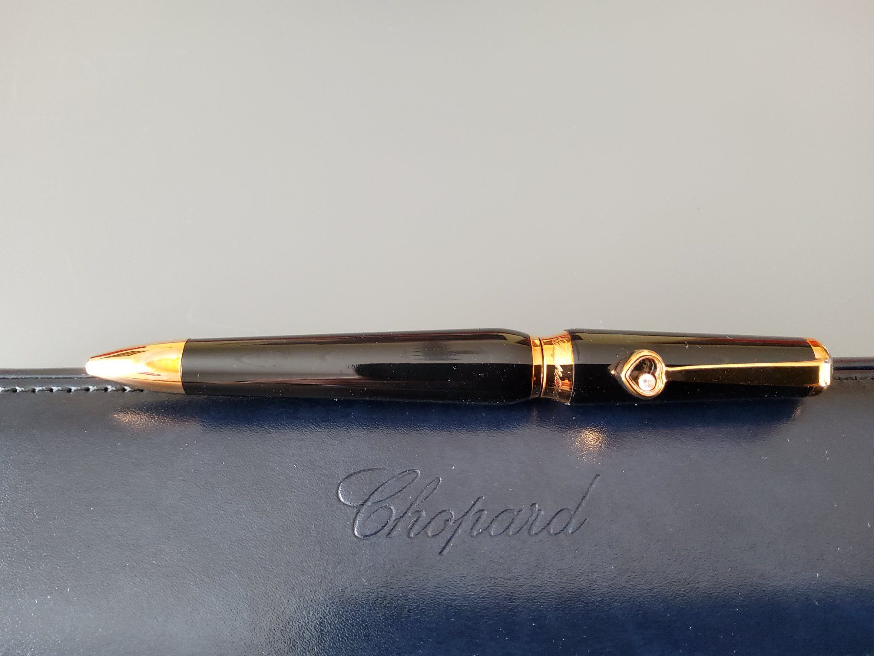Penna & Evidenziatori: Chopard Kugelschreiber Happy Diamond – Nuovo e nell'imballaggio originale da Bubendorf venduto da Faxe600 2