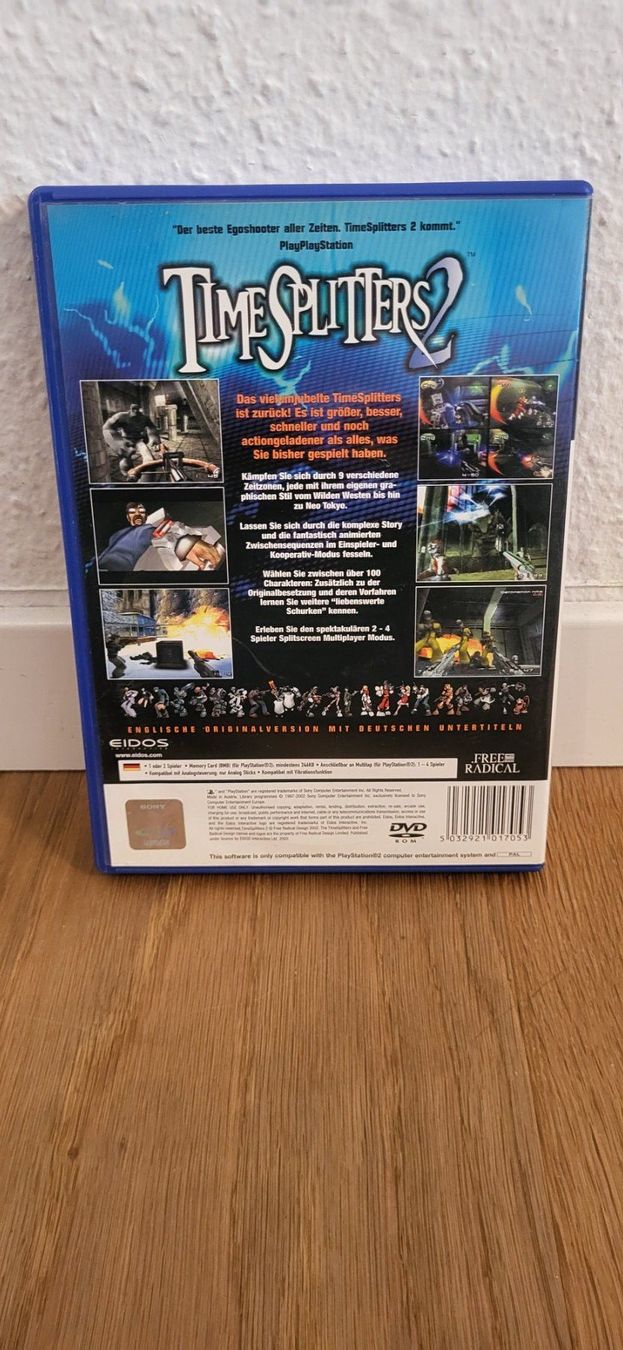 Sony Spiele: PS2 - Time Splitters 2 – Gebraucht aus Münsingen von DigitaleSpielecke 1