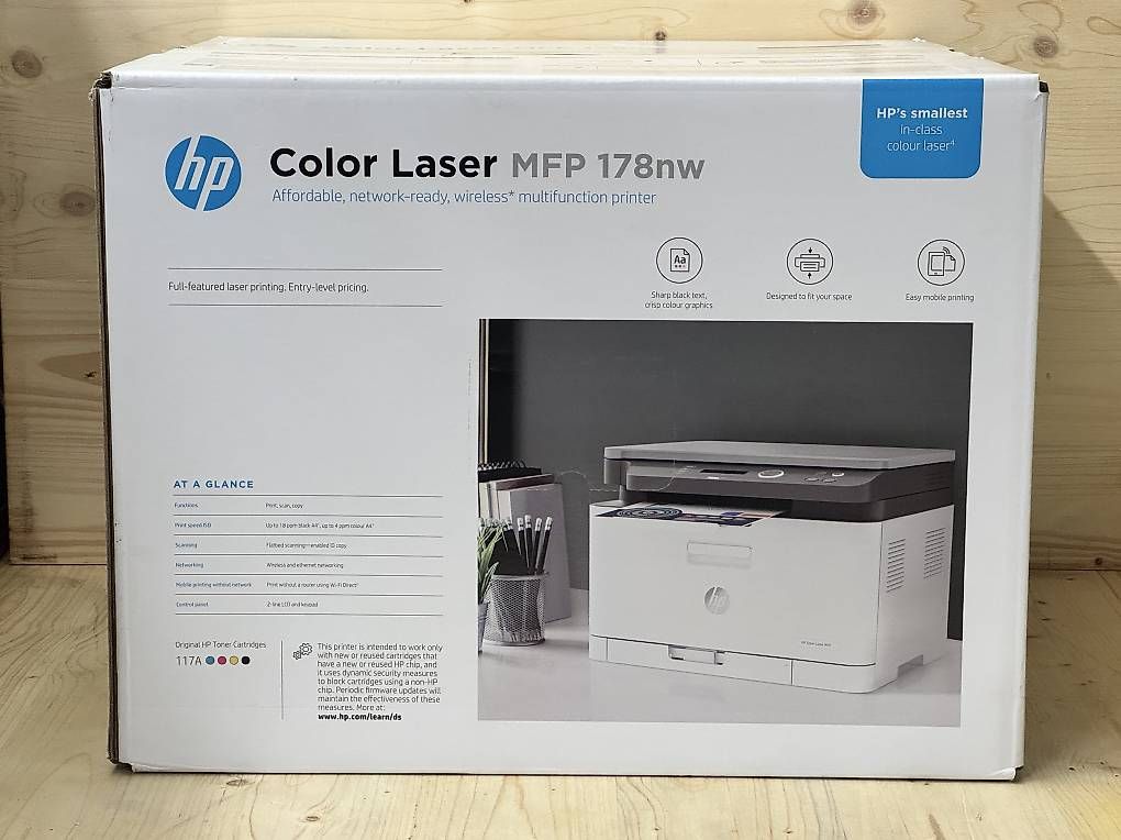 Hewlett Packard Stampanti: Color Laser MFP 178nw – Nuovo e nell'imballaggio originale da Stachen venduto da ITHardware 2