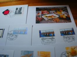 Set modernste FDC Schweiz, 2008, 22 Belege