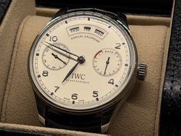 IWC Portugieser Annual Calendar Stahl 44.2mm ab Revision
