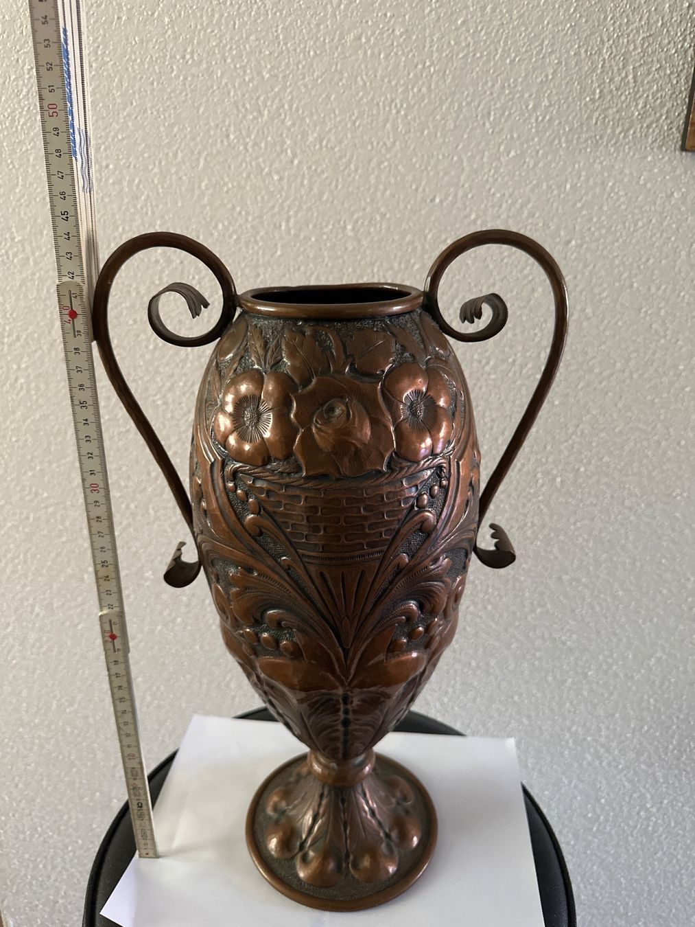 Vasi & Recipienti: Kupfervase 45 cm gross – Usato da Steinhausen venduto da Murano8 4