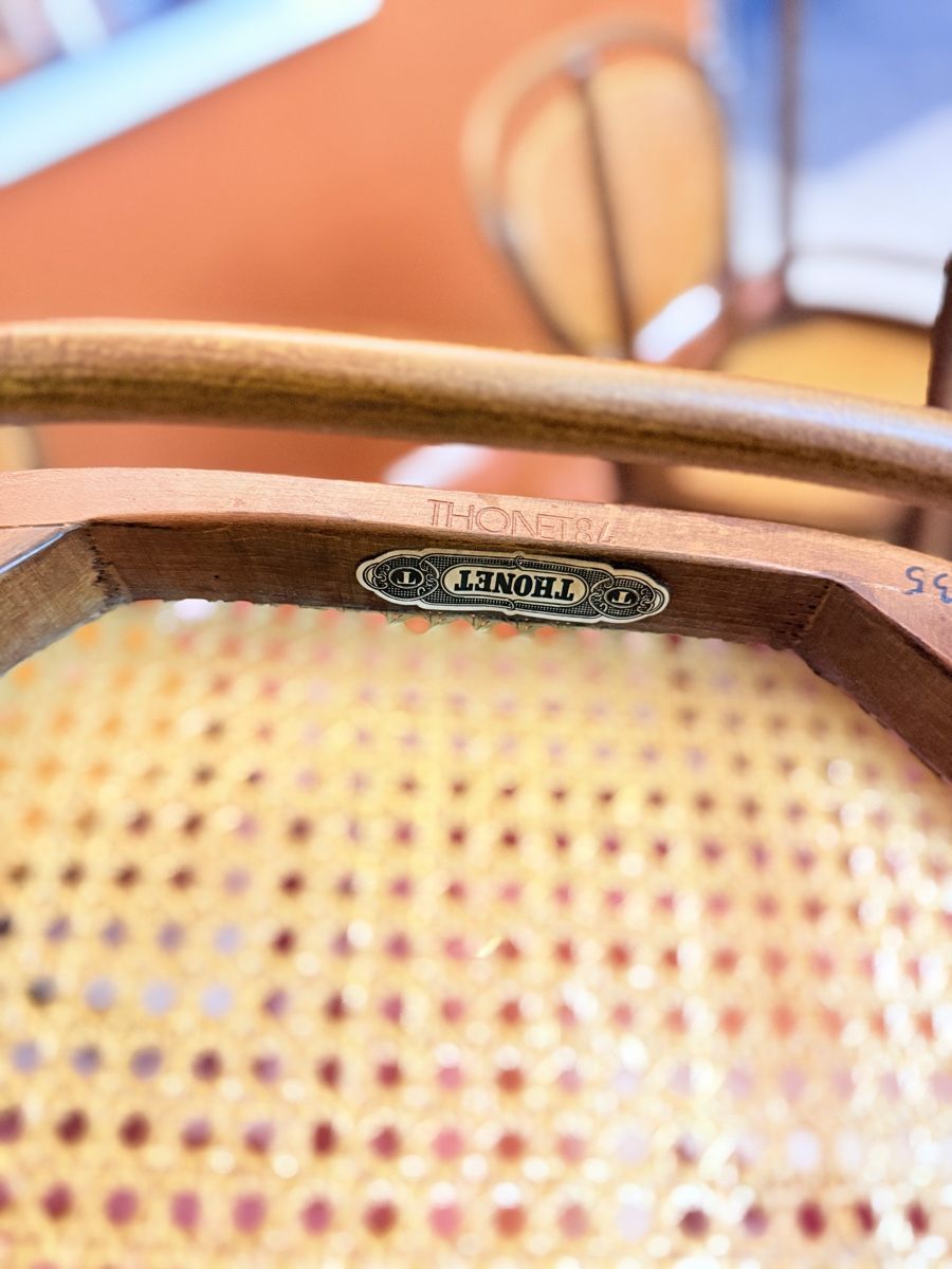Thonet Stühle: Bugholzstuhl Modell 215 R von Thonet – Gebraucht aus Grenchen von Nur_2540 3