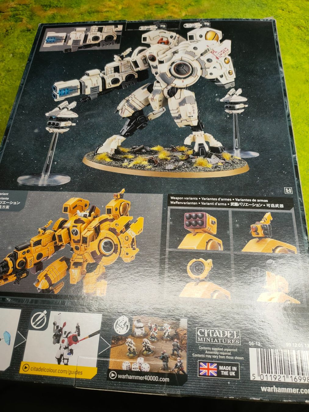 Giochi: Warhammer 40k, Riptide Battlesuit , T'au Empire – Nuovo e nell'imballaggio originale da Baden venduto da Araneus 1