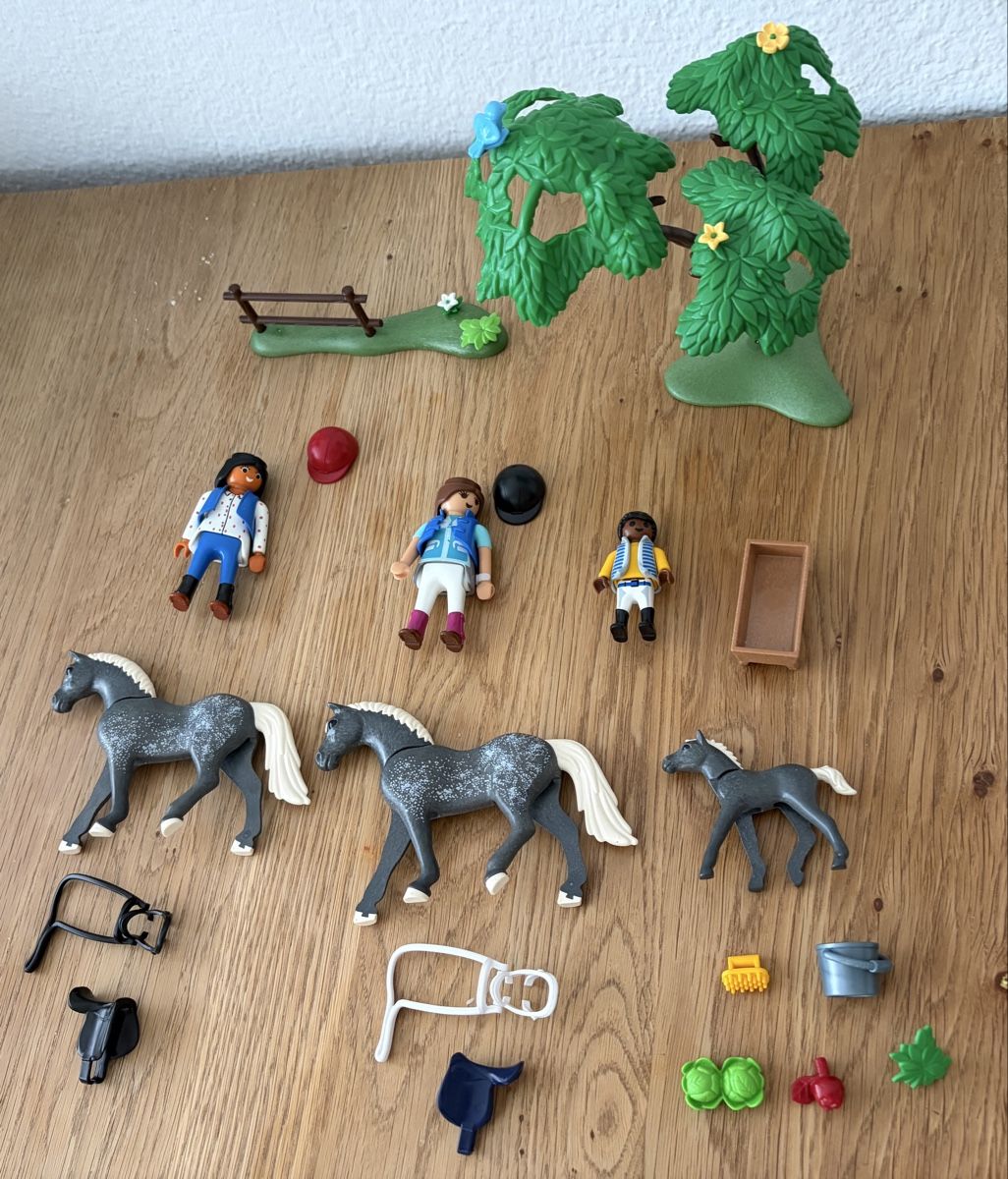 Playmobil Jouets: Playmobil Set - Pferde mit Reitern – D'occasion à Urdorf par silu_80 1