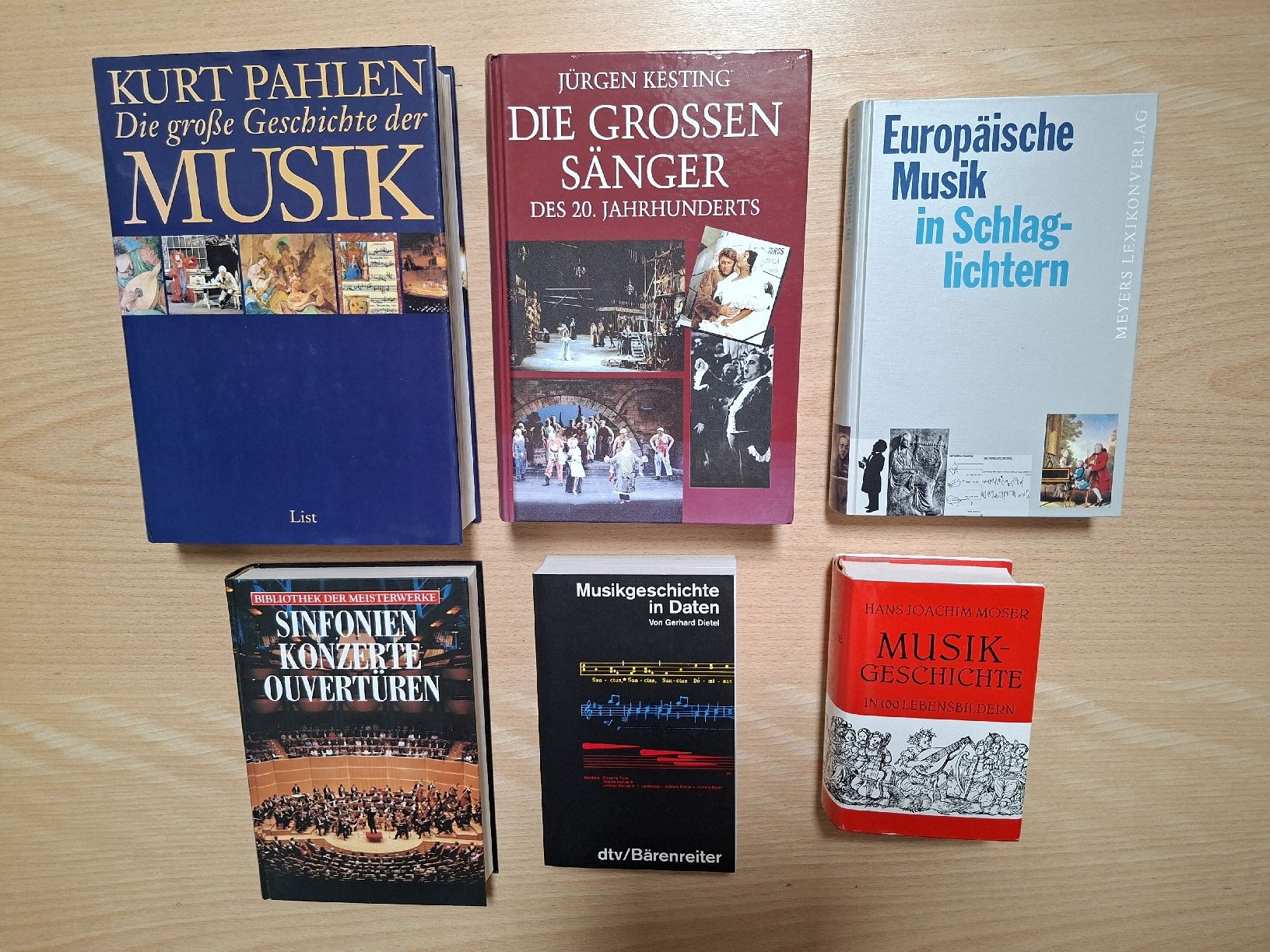 Bücher: Musikgeschichte - 6 Fachbücher/Nachschlagewerke – Gebraucht aus Bilten von ecobi