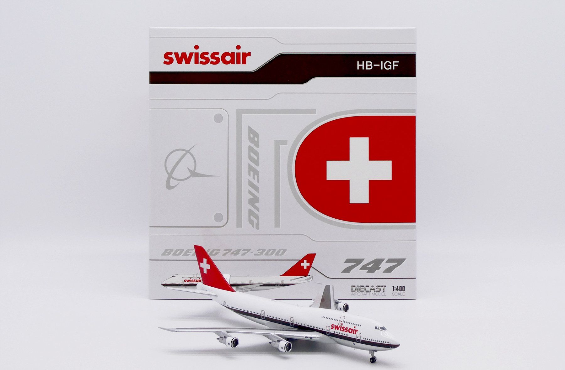 Swissair Kit di modellismo & Modellini statici: B747-300 SWISSAIR – Nuovo e nell'imballaggio originale da Morges venduto da iljamuromez 6