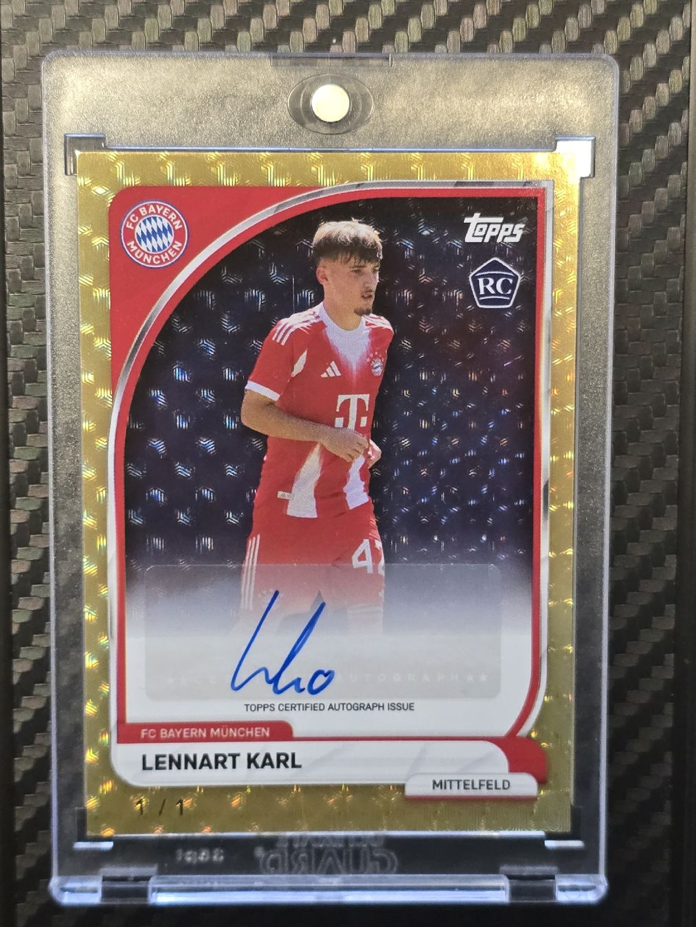 Toops Lennart Karl Rookie Auto 1/1 Foilfractor (Neu (gemäss ...