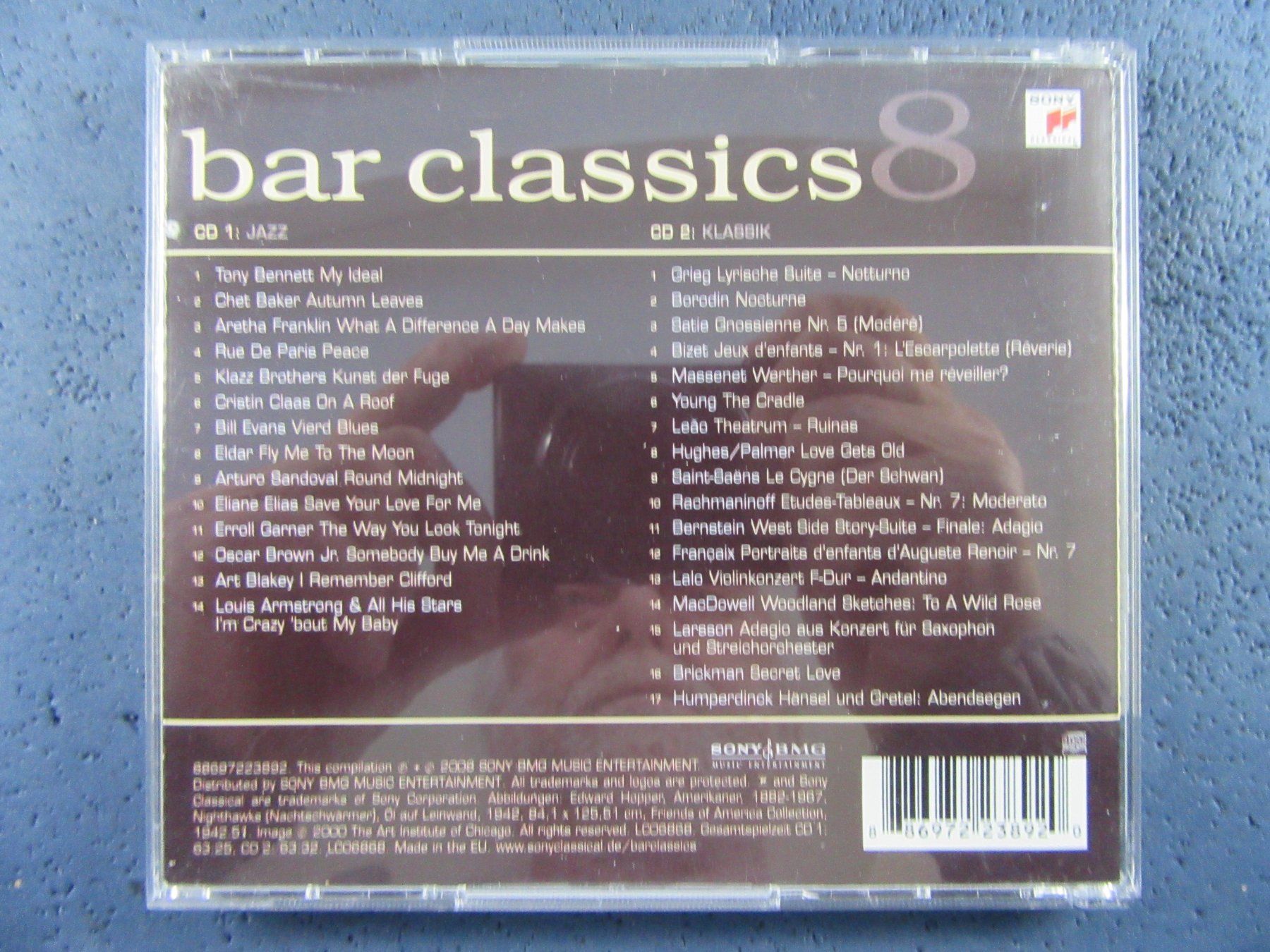 CD: BAR CLASSICS 8 2CD's JAZZ UND CLASSICS ZUR SPÄTEN STUNDE – Usato da Ettingen venduto da Hausi4711 2