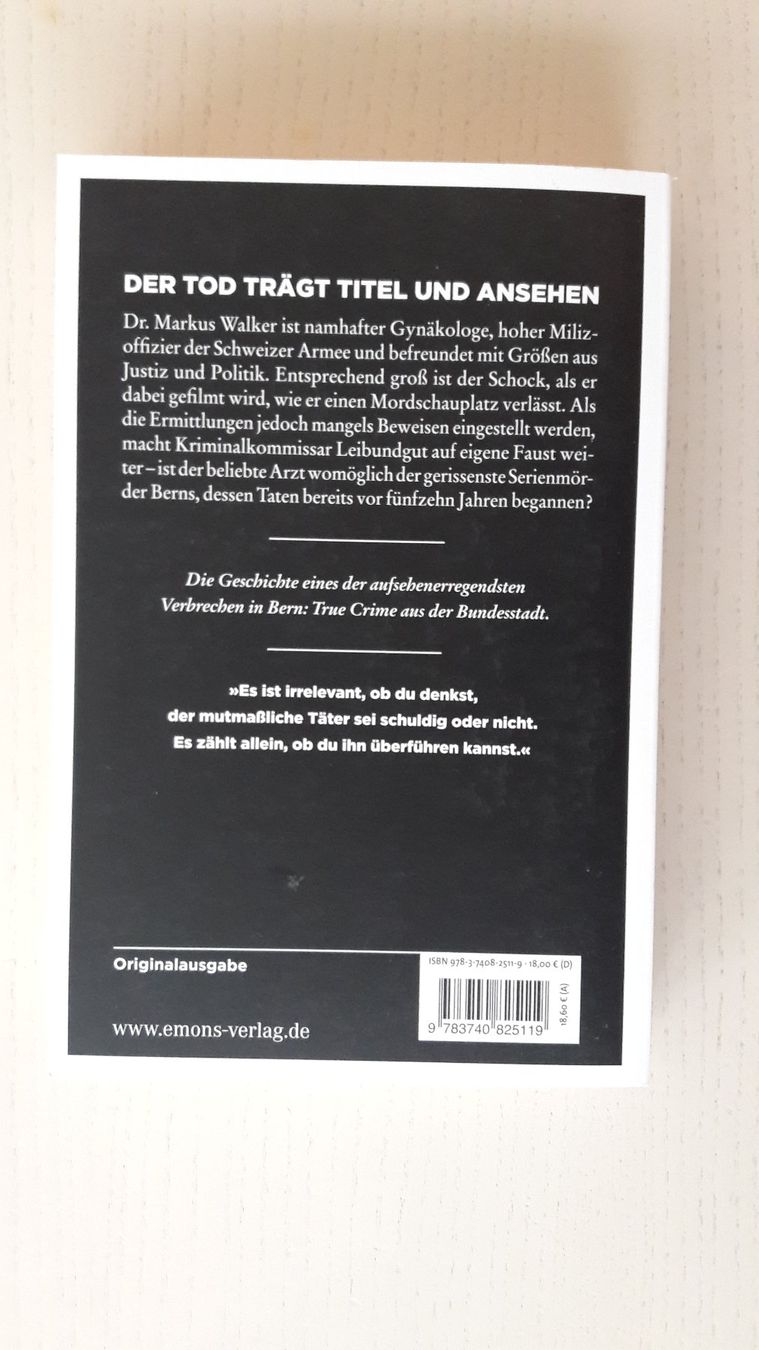 Bücher: MONBIJOU - Schweizer Krimi. – Neu (gemäss Beschreibung) aus Lenzburg von StevieD 1