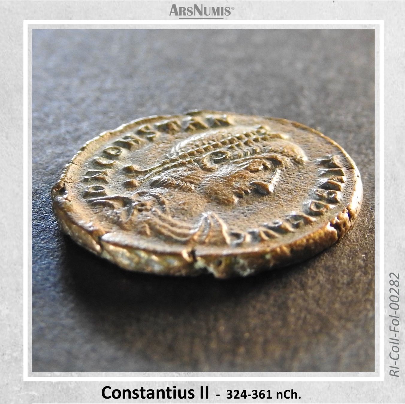 Tutti le monete: Römische Münze - Constantius II – Usato da Oberwil b. Zug venduto da ArsNumis 2