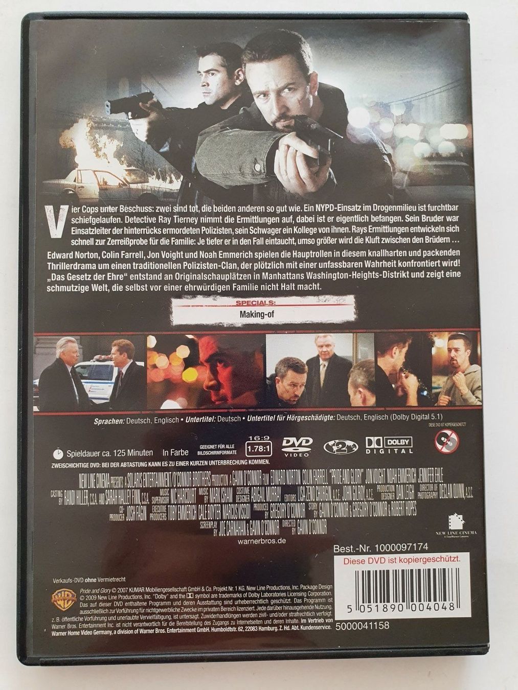 Alle DVDs: Das Gesetz der Ehre DVD – Gebraucht aus Oberdorf BL von BaldenEagle 1