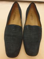Escarpin, 41, cuir, talon 3,5cm, excellent état, navy