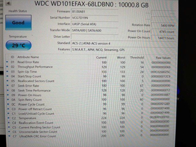 Western Digital Dischi rigidi: HDD Western Digital Red 10TB – Usato da Jona venduto da cilang 2