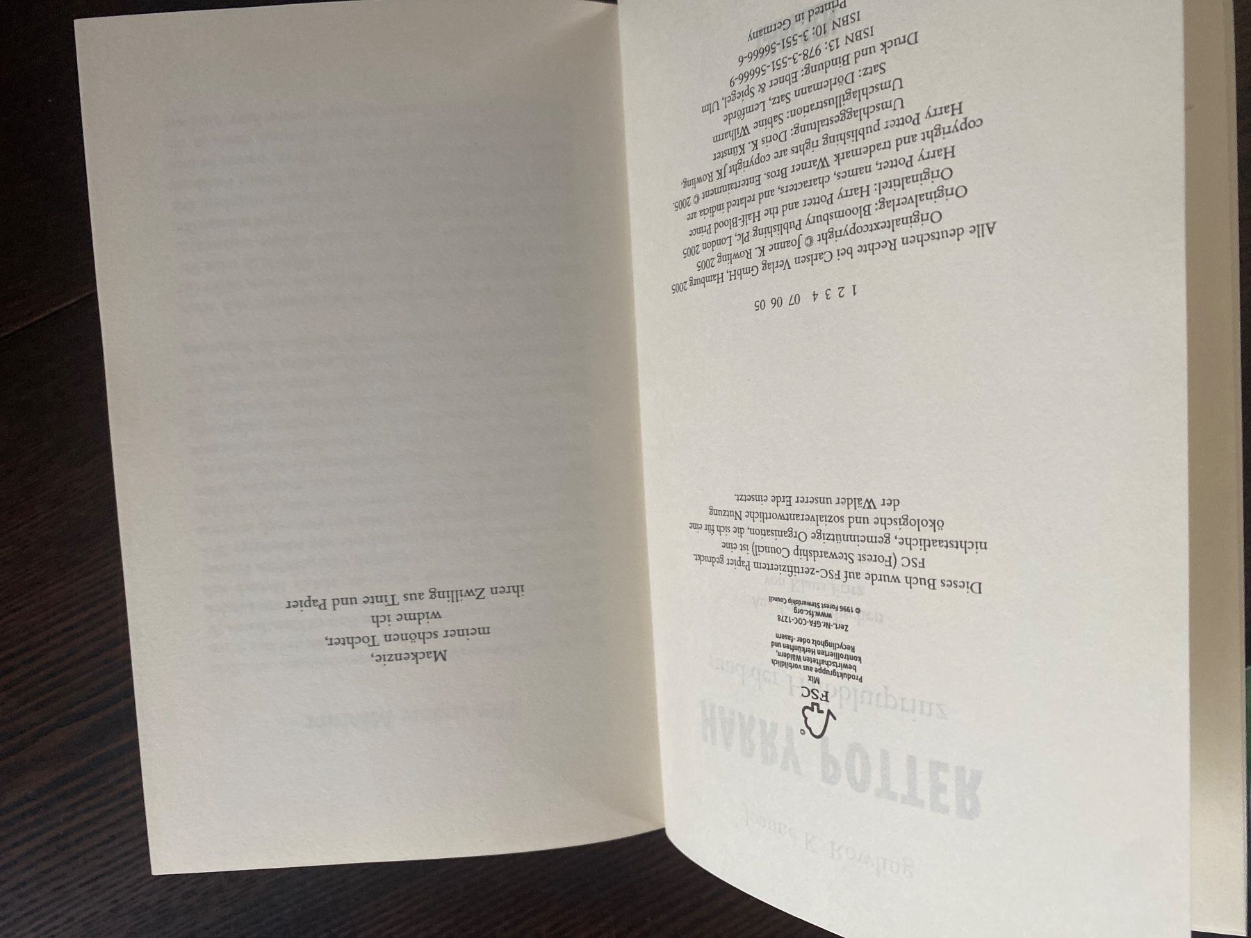 Bücher: Harry Potter und der Halbblutprinz – Gebraucht aus Erlinsbach SO von Silverstorm 6