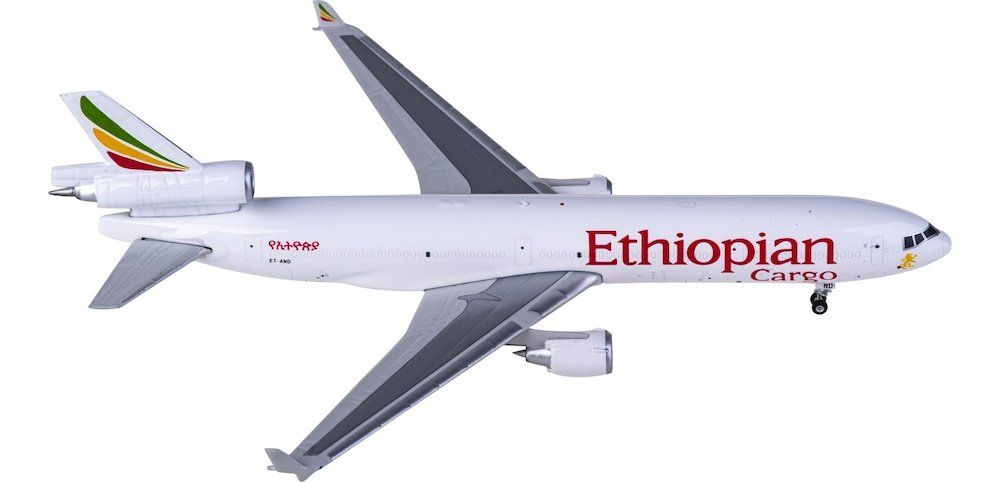 McDonnell Douglas Kit di modellismo & Modellini statici: MD-11 ETHIOPIAN Cargo – Nuovo e nell'imballaggio originale da Morges venduto da iljamuromez