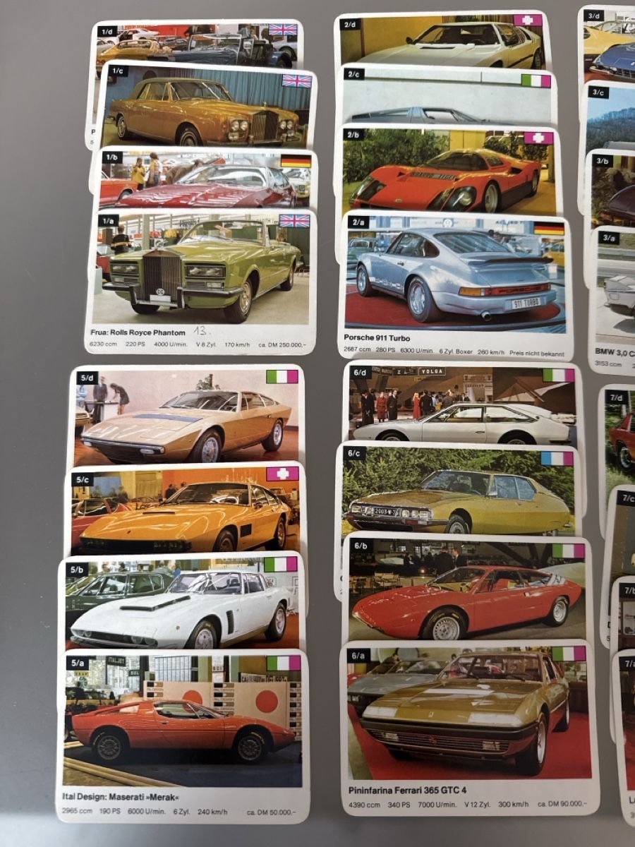Spiele: Quartett Auto Sportwagen  – Gebraucht aus Zürich von Smarties13 1