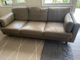 Stressless Ledersofa und Relaxsessel