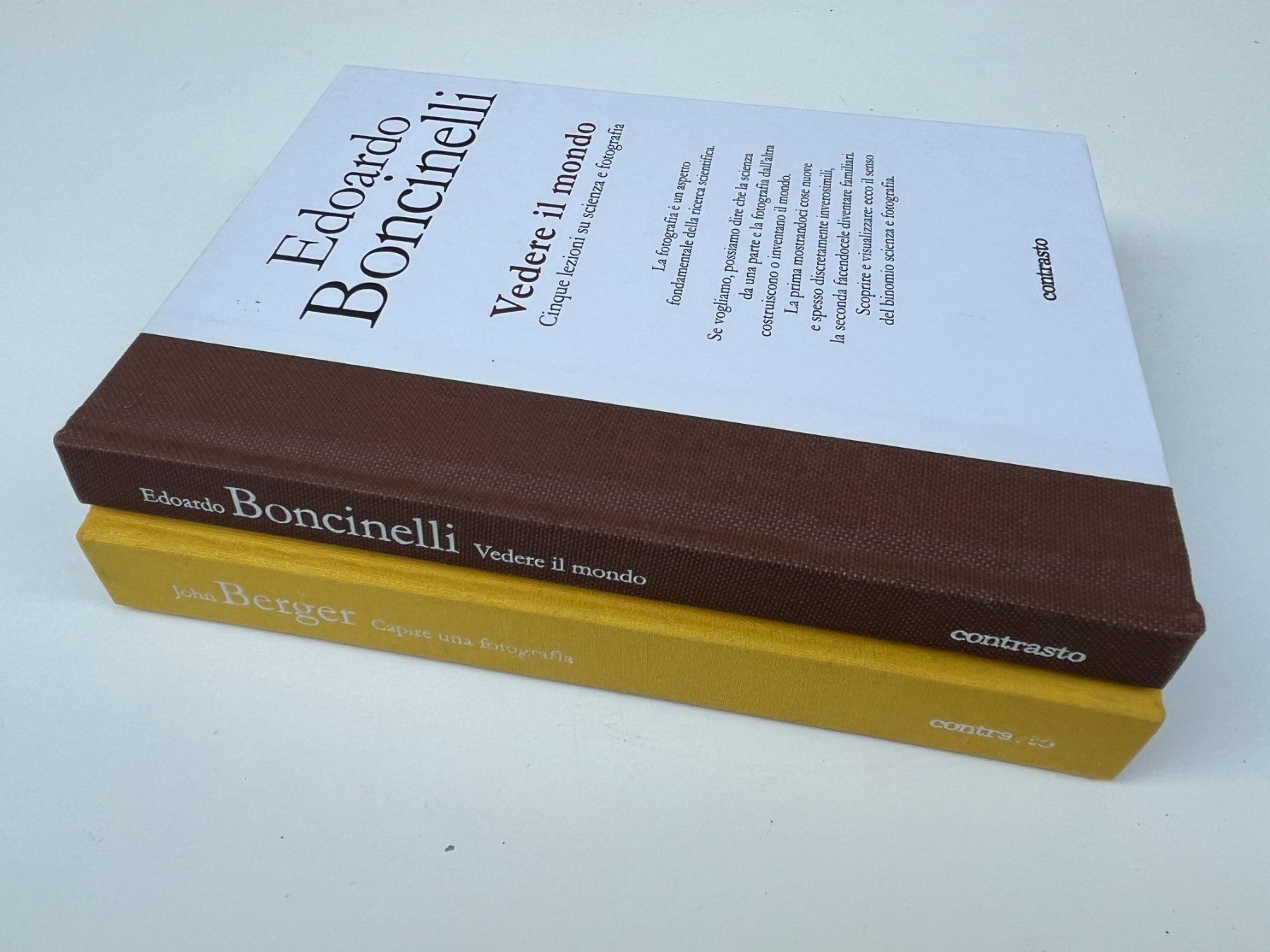 Libri: 2 libri di Forografia: Edoardo Boncinelli / John Berger – Usato da Rivera venduto da lor_p69f 2