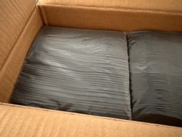 Schwarzes ÖKO-LINE Mehrwegbesteck, Messer, 185mm, neu!
