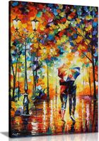 Leonid Afremov 75x 50  Impressionismus replika‪