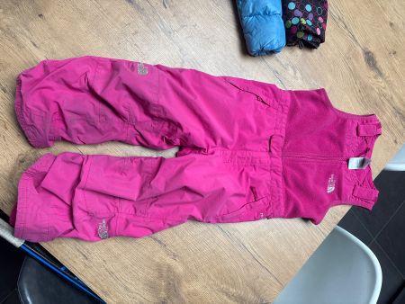 Salopette The North Face rose taille 4T occasion état bon
