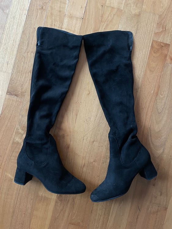 Zara Overknee Boots Gr 39 Gebraucht in Zurich fur CHF 8 mit Lieferung auf Ricardo kaufen