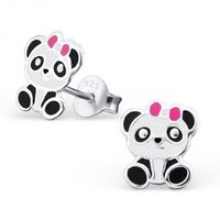 Panda M Kinderohrstecker 925 echt Silber