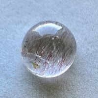 Natural Rutile Quartz - 9 x 8 mm - 3.12 ct