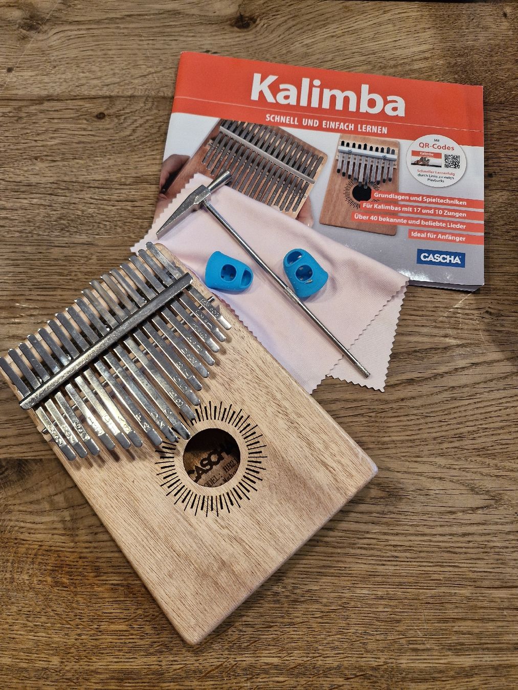 Strumenti musicali: Kalimba Mahagoni 17 – Nuovo (secondo la descrizione) da Landschlacht venduto da katja706