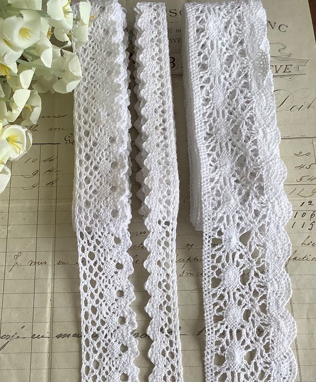 10 Meter Spitzenband Mit Rüschen - Doppellagiges Plissee-Band Für Nähen, Deko & Hochzeitsbasteln